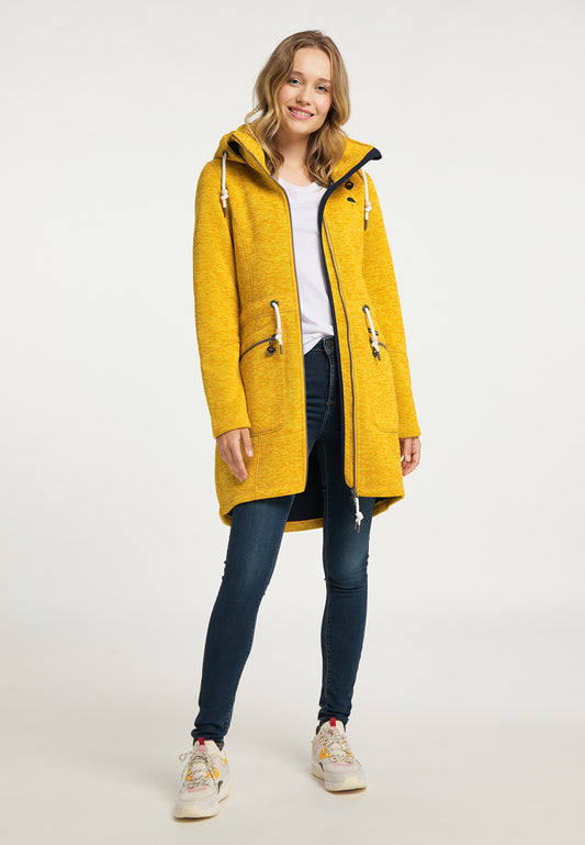 Schmuddelwedda women's knit fleece coat