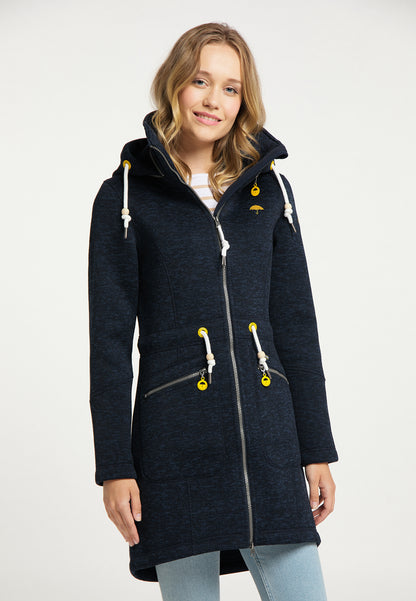Schmuddelwedda women's knit fleece coat