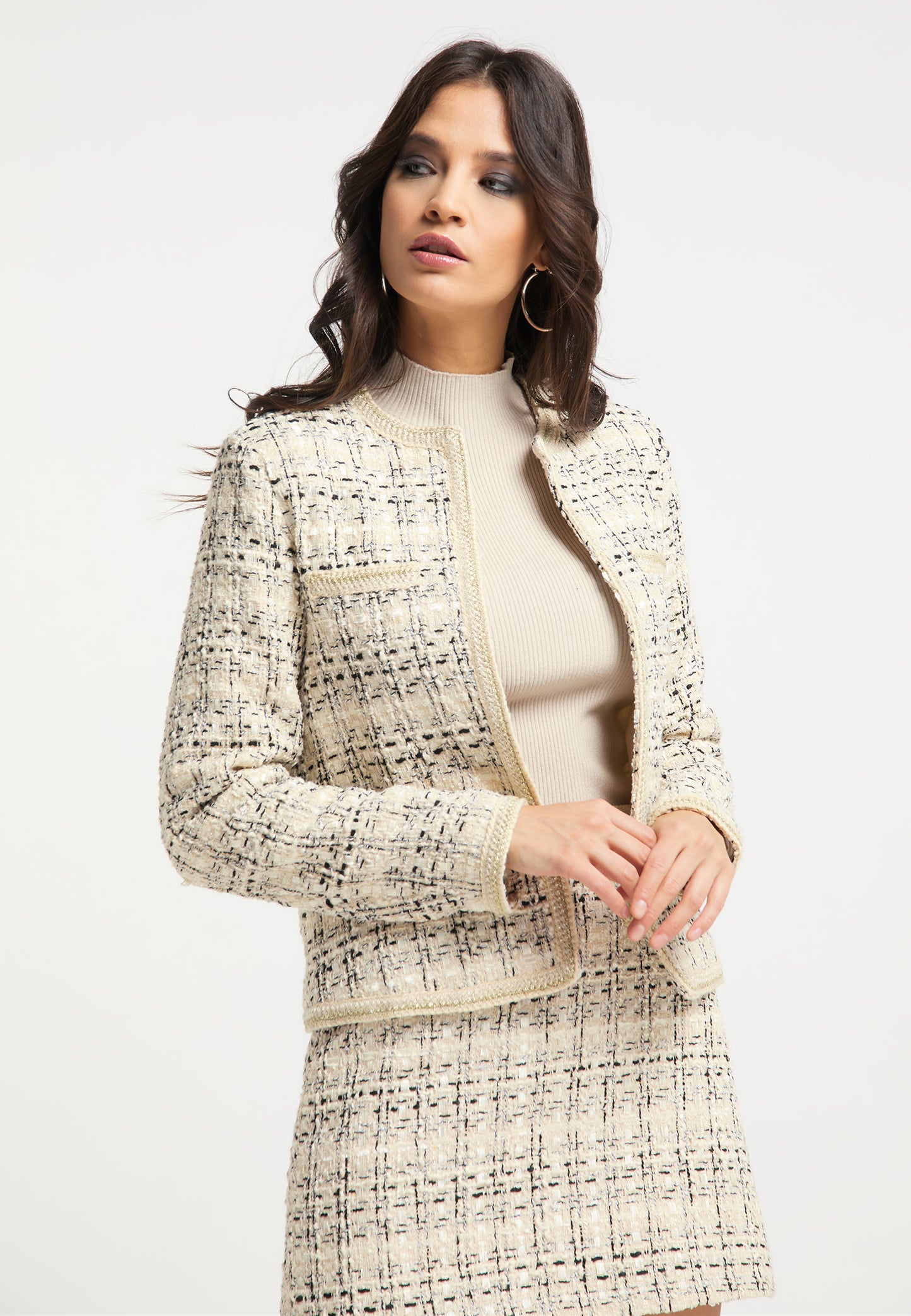 faina women's bouclé jacket