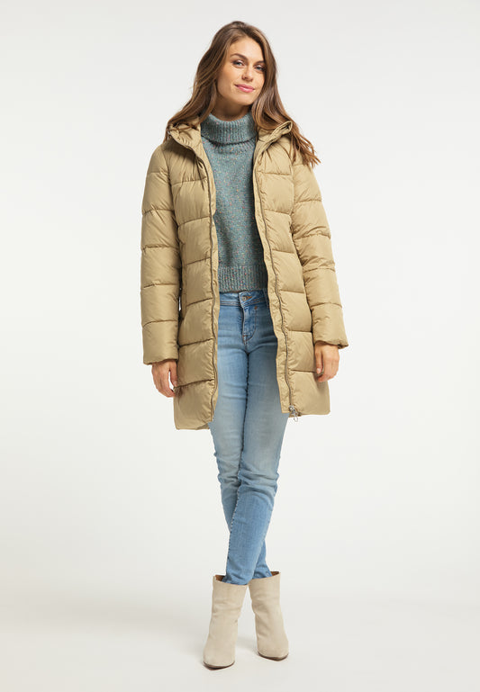 usha women's quilted coat
