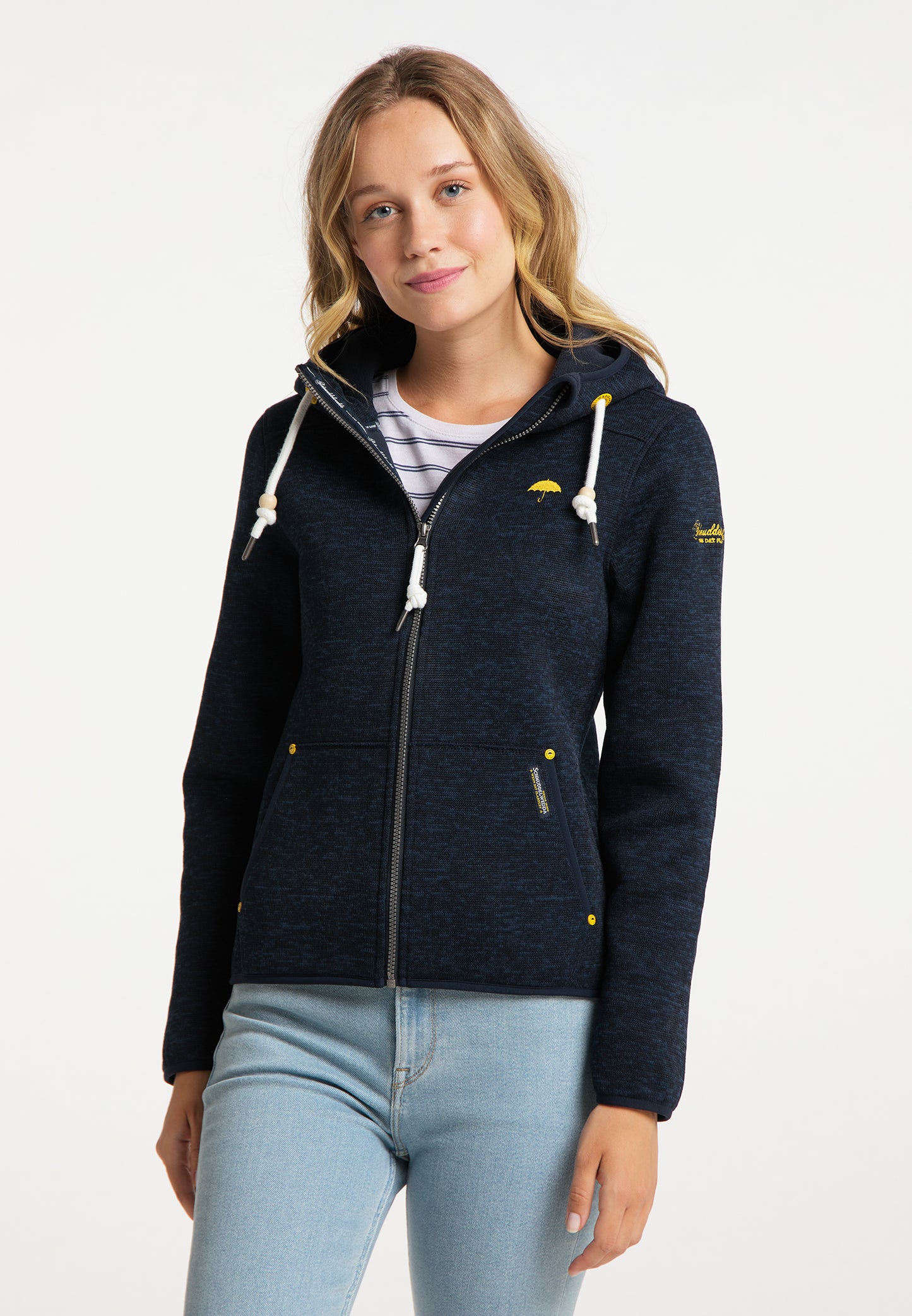 Schmuddelwedda women's knitted fleece jacket