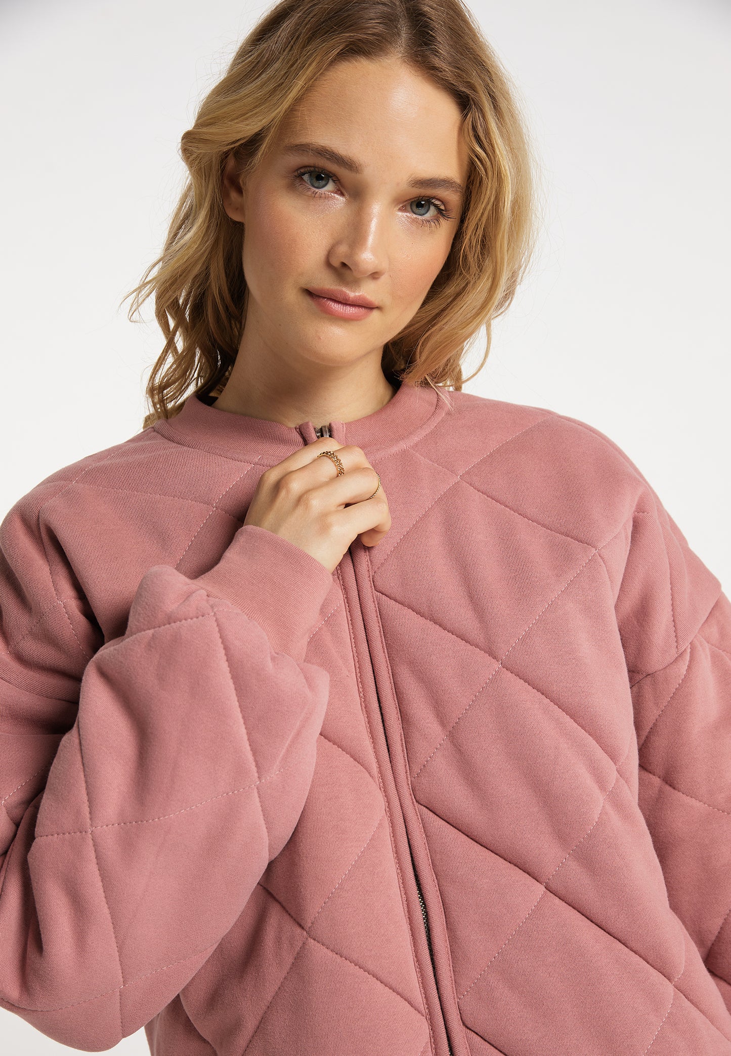 DreiMaster Vintage women's quilted sweat jacket