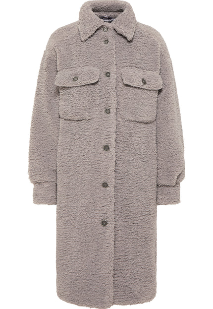 myMo Women's Faux Shearling Coat