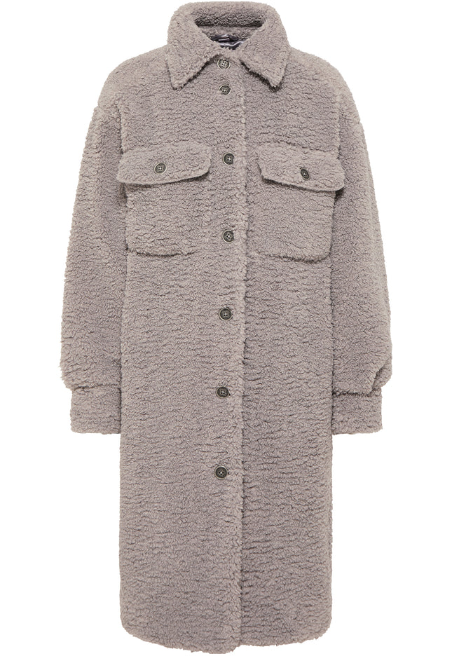 myMo Women's Faux Shearling Coat