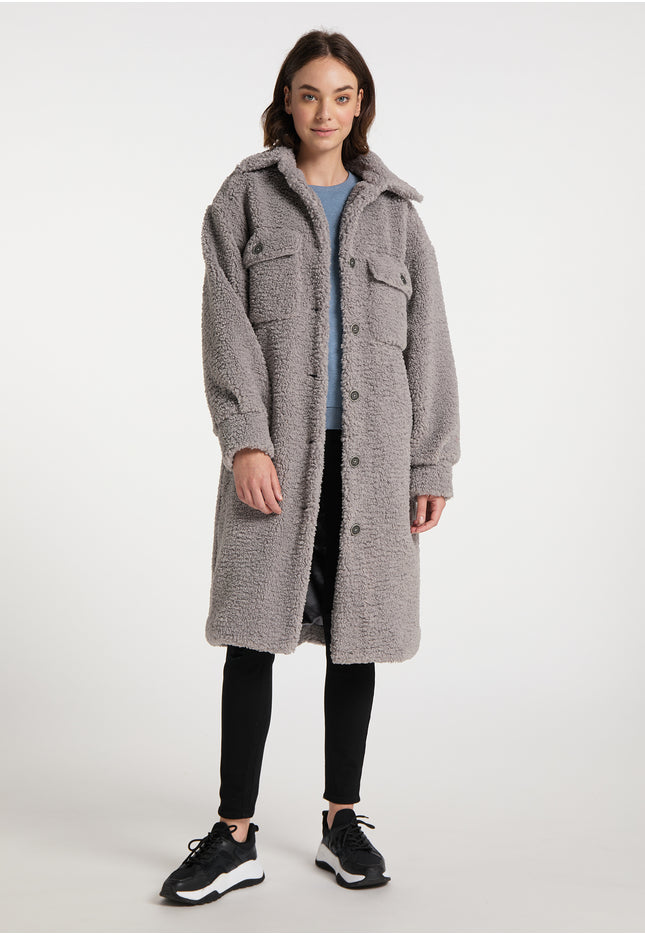 myMo Women's Faux Shearling Coat