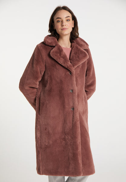myMo women's faux fur coat