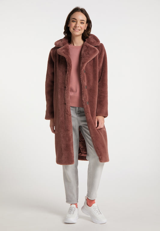 myMo women's faux fur coat