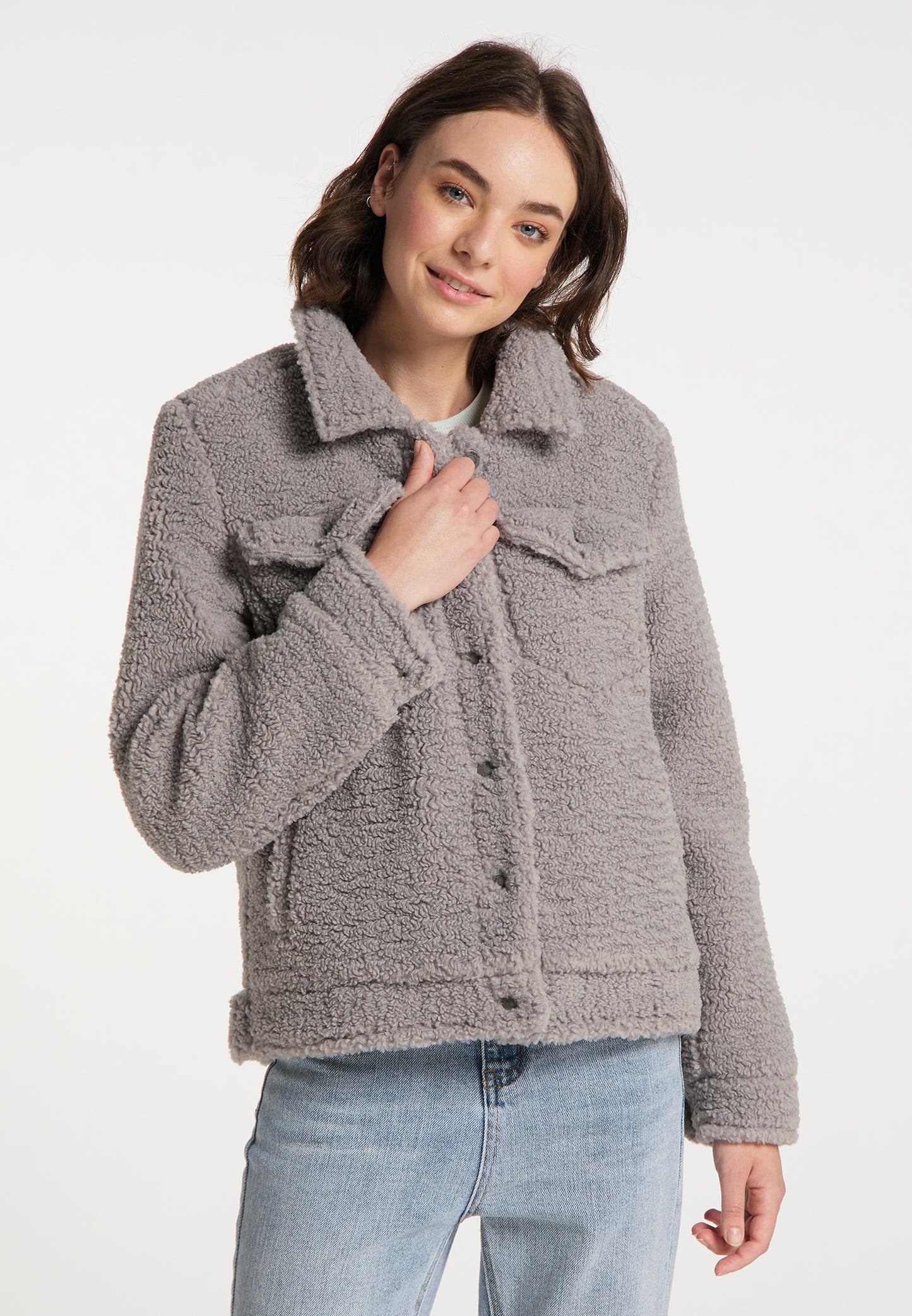 myMo women's faux fur jacket