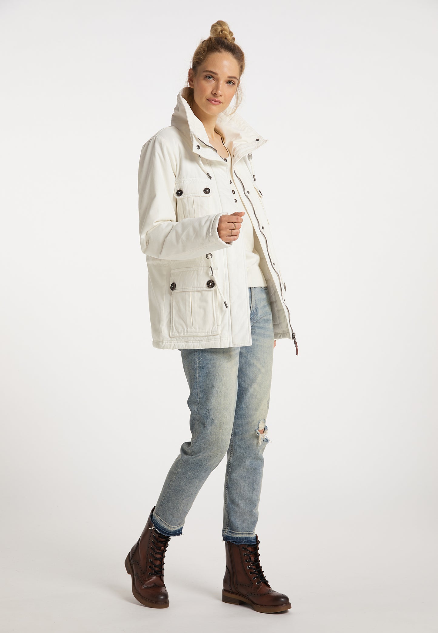 DreiMaster Vintage women's padded cotton jacket