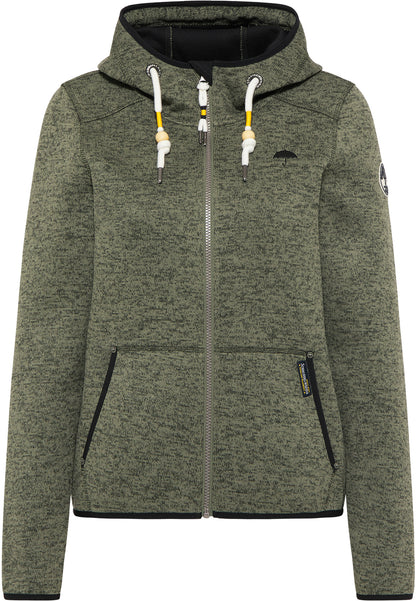 Schmuddelwedda women's knitted fleece jacket