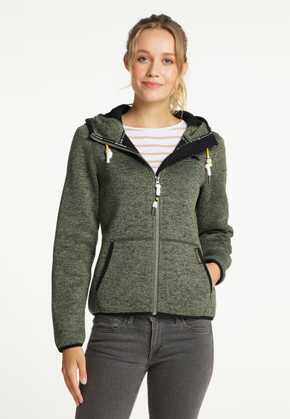 Schmuddelwedda women's knitted fleece jacket