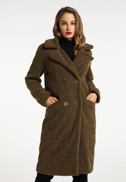 faina women's faux searling coat