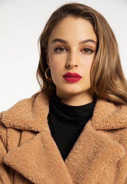 faina women's faux searling coat