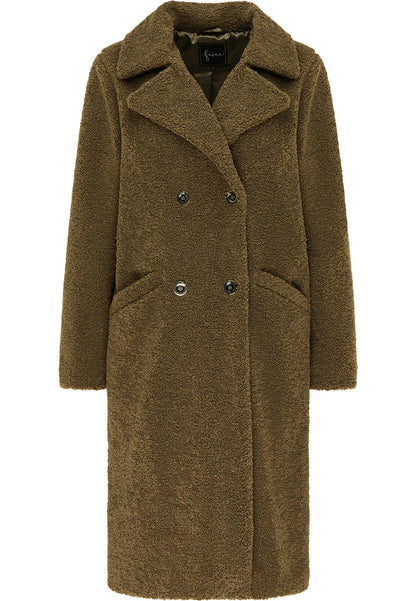 faina women's faux searling coat