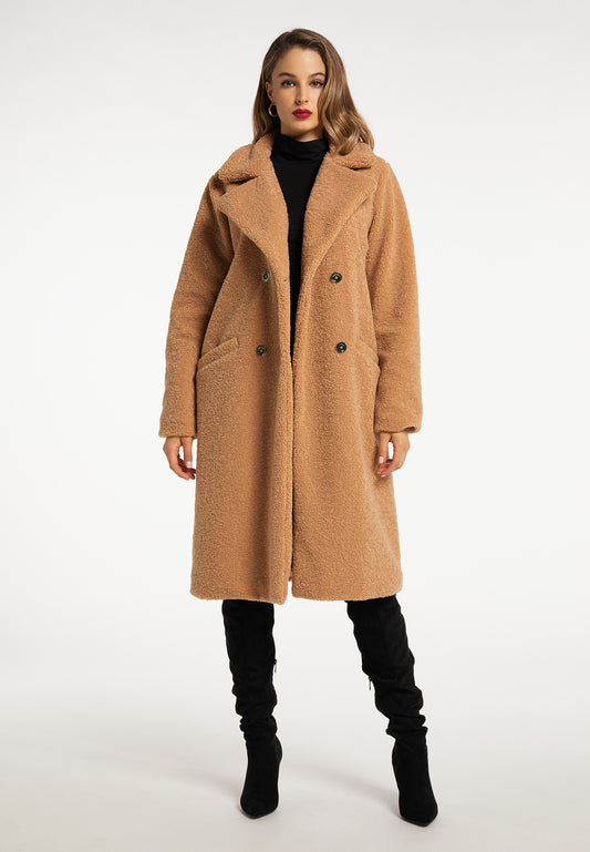 faina women's faux searling coat