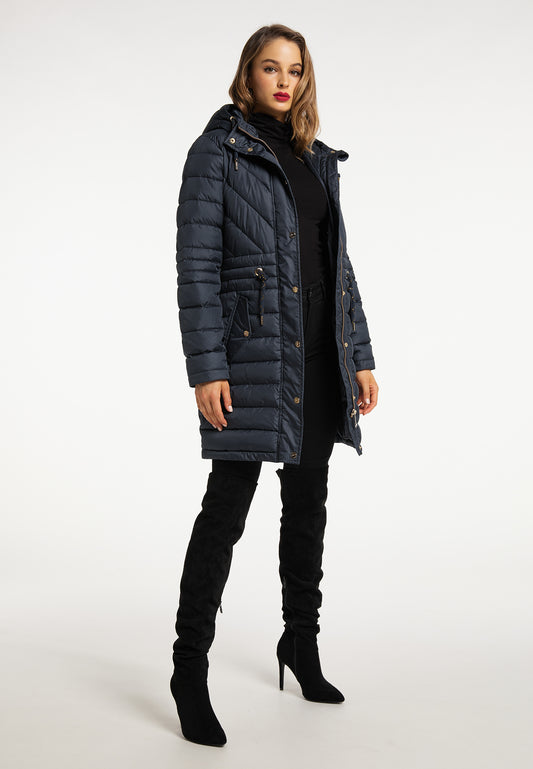 faina women's quilted coat