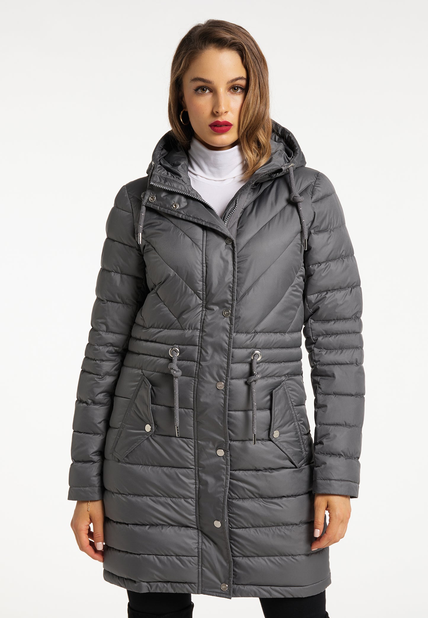 faina women's quilted coat
