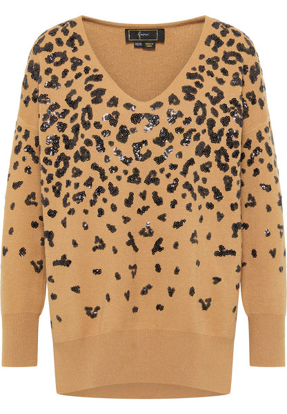 faina damski sweter dzianinowy