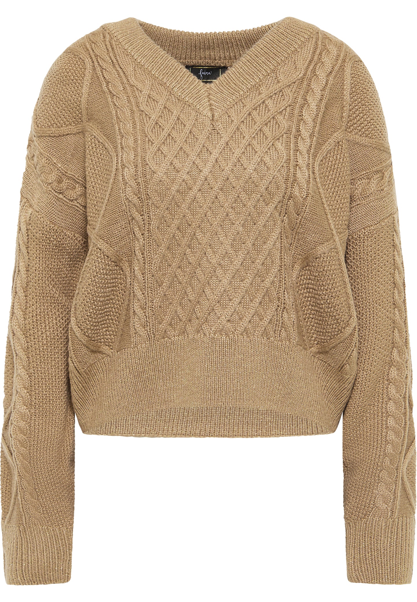 faina damski sweter dzianinowy