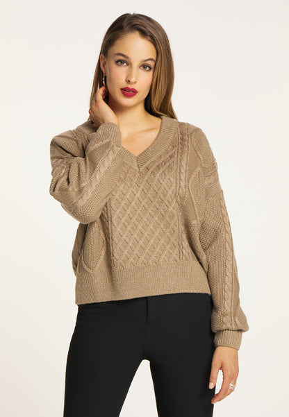 faina damski sweter dzianinowy