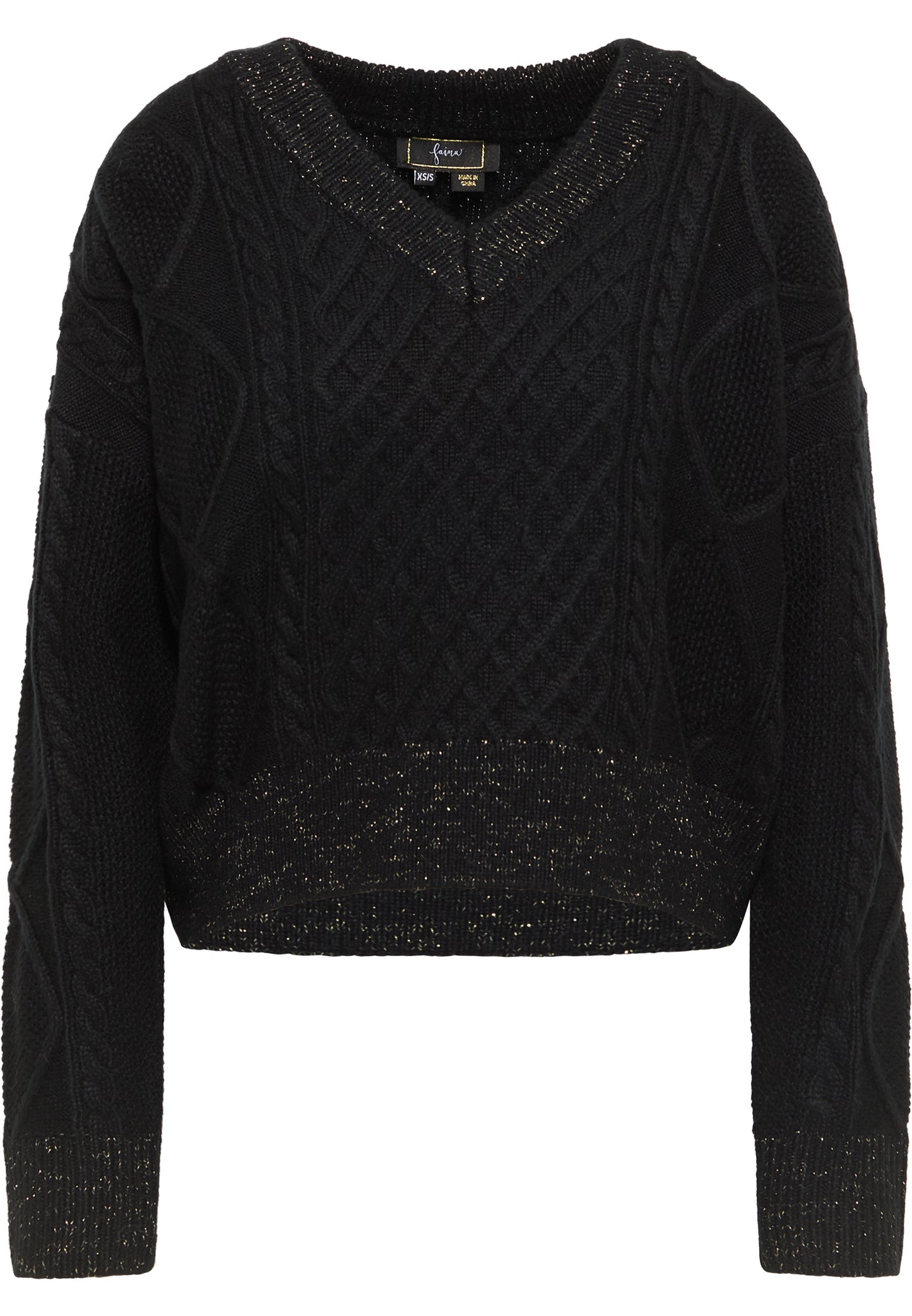 faina damski sweter dzianinowy