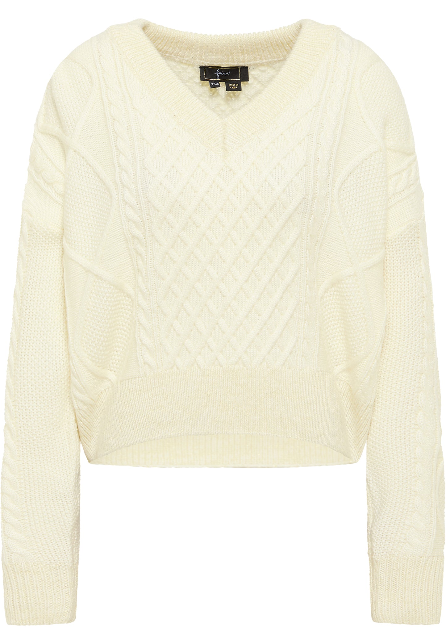 faina damski sweter dzianinowy