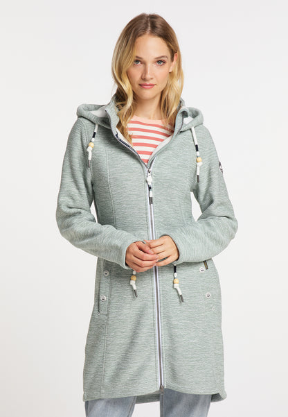 Schmuddelwedda women's knit fleece coat