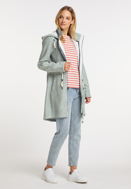 Schmuddelwedda women's knit fleece coat