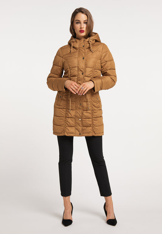 faina women's quilted coat