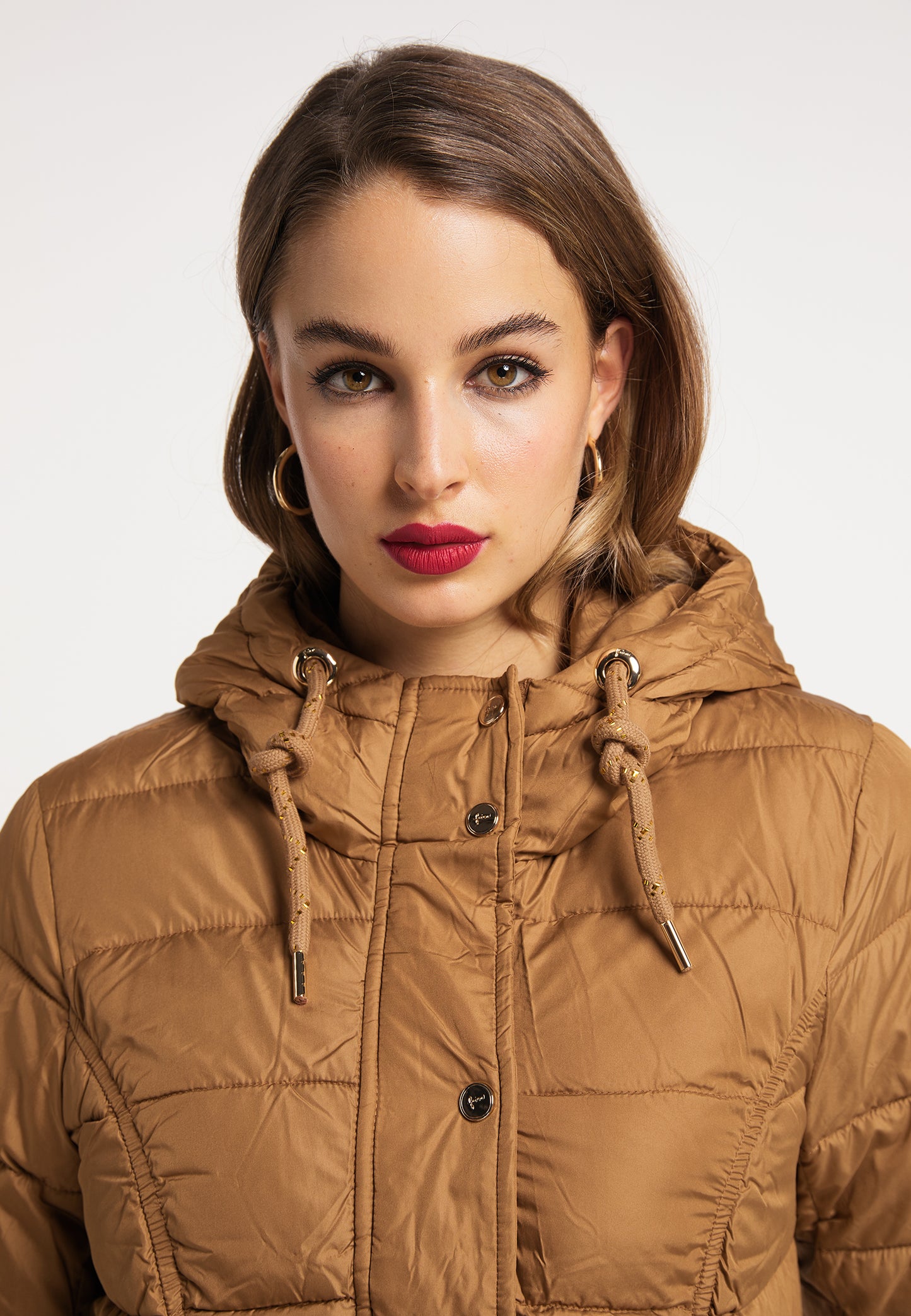 faina women's quilted coat