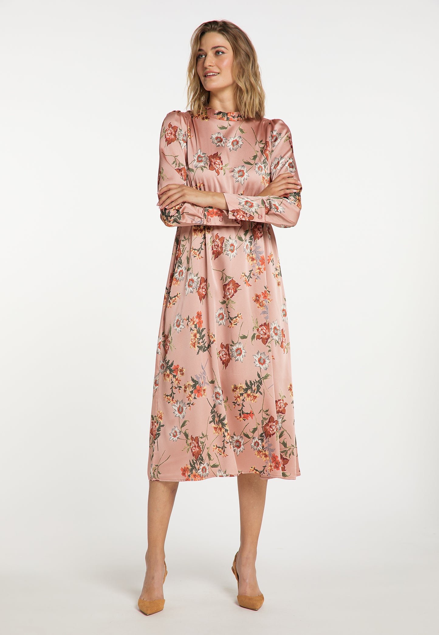 usha women's midi dress