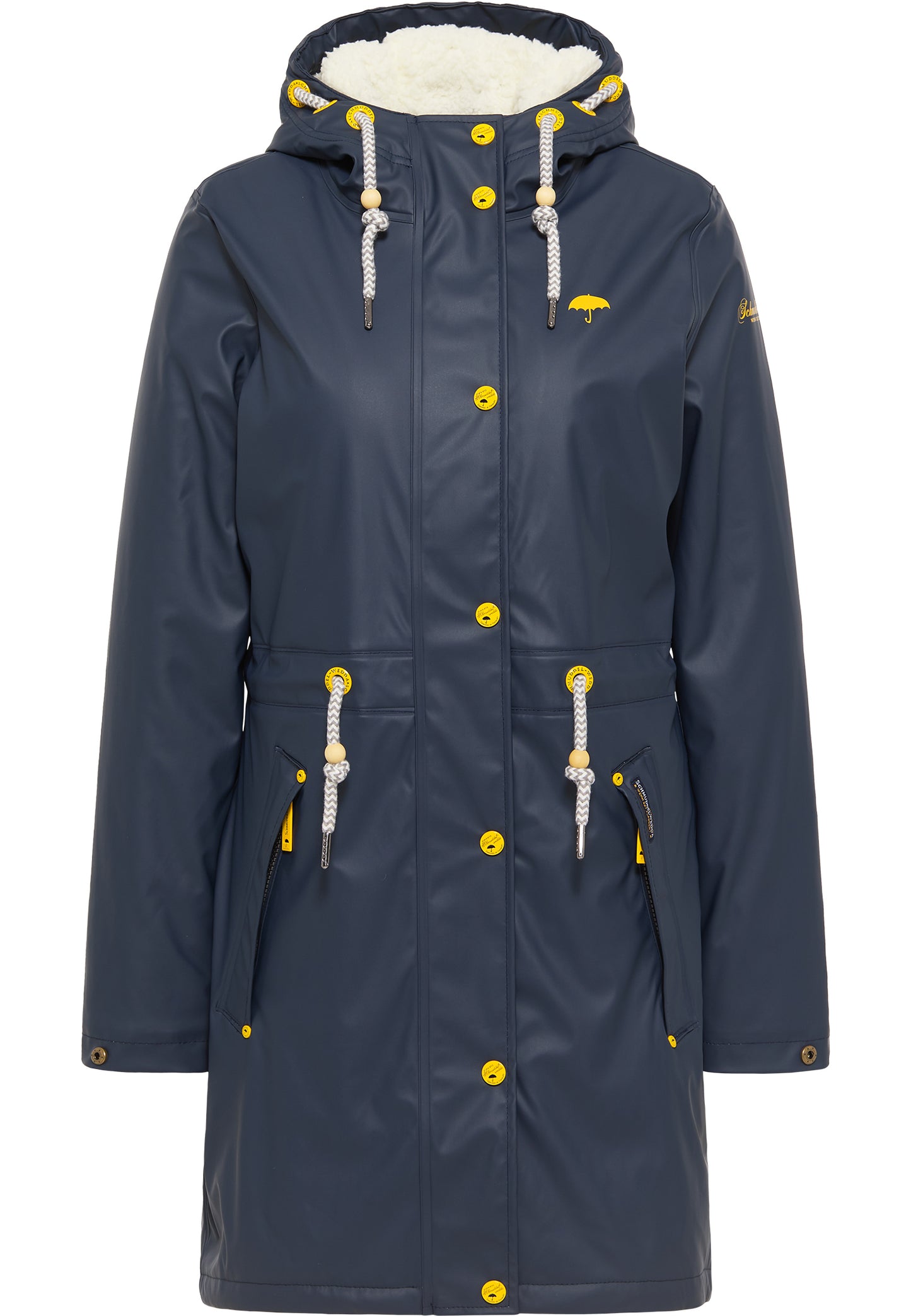 Schmuddelwedda women's rain coat with teddy lining