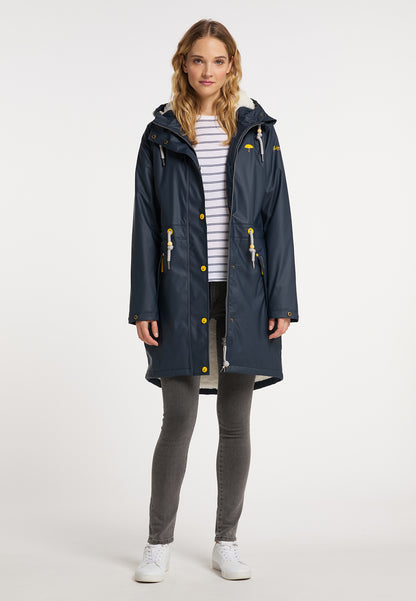 Schmuddelwedda women's rain coat with teddy lining