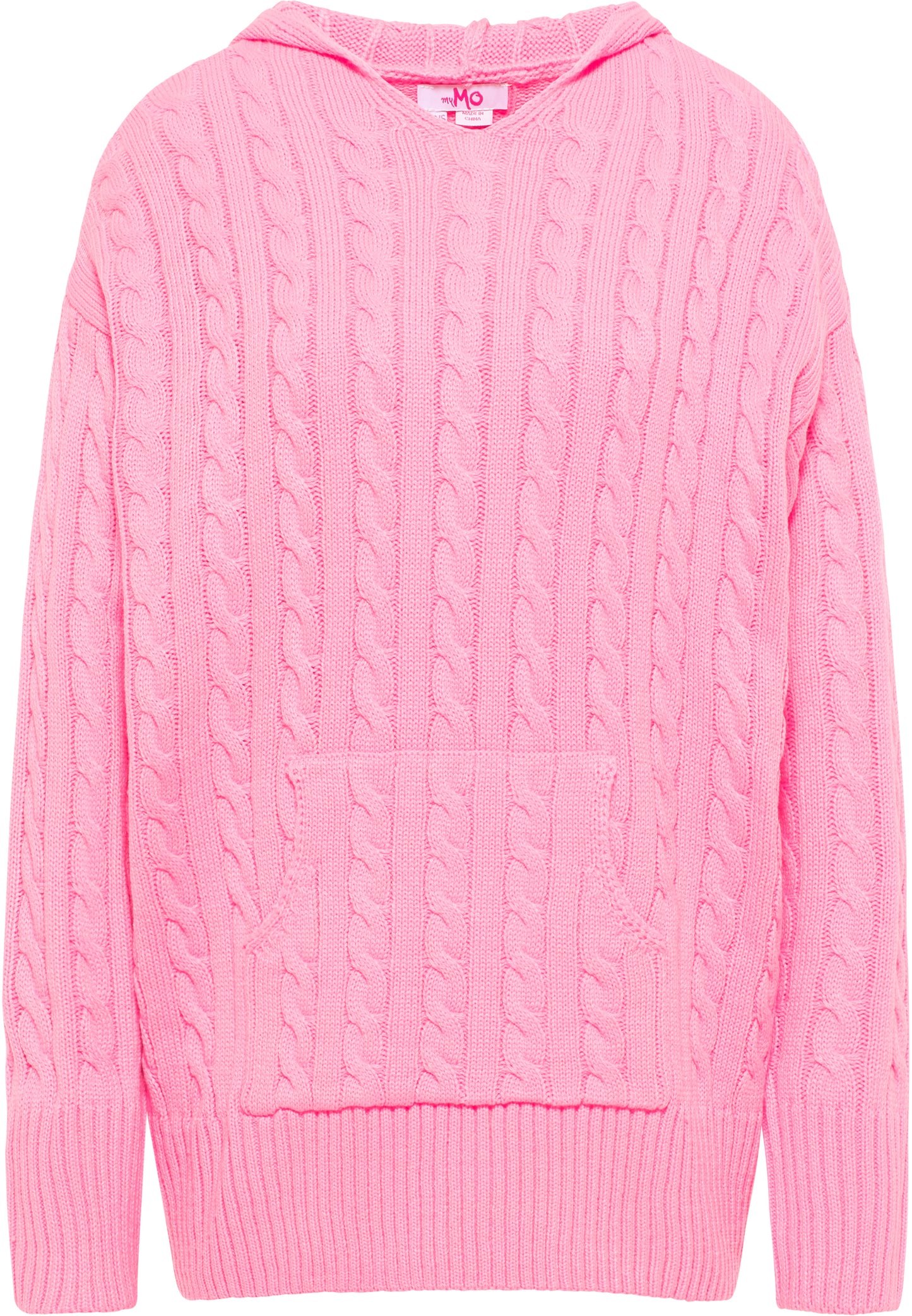 myMo women's knitted hoodie