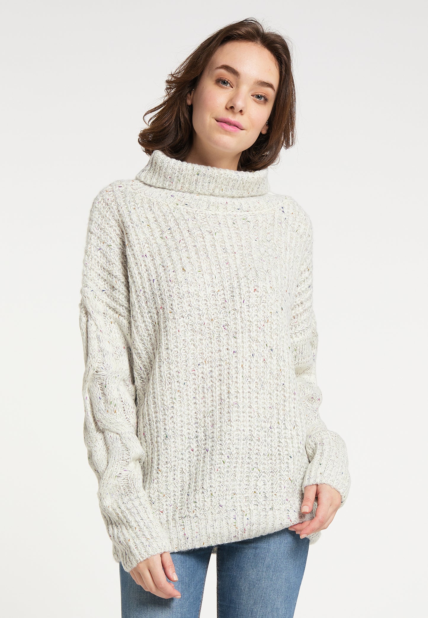 myMo damski sweter dzianinowy