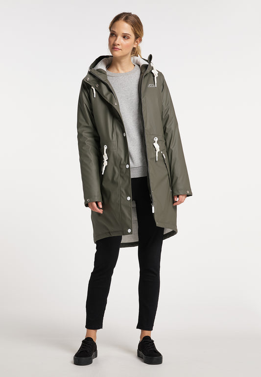 ICEBOUND women's padded rain coat