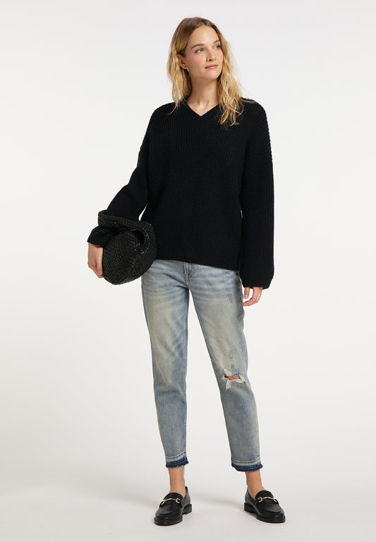 DreiMaster Vintage damski sweter z dzianiny