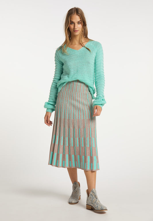 IZIA women's knitted skirt