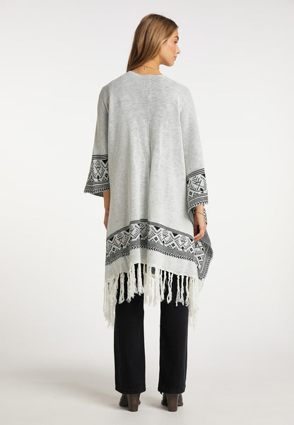 IZIA women's knit poncho