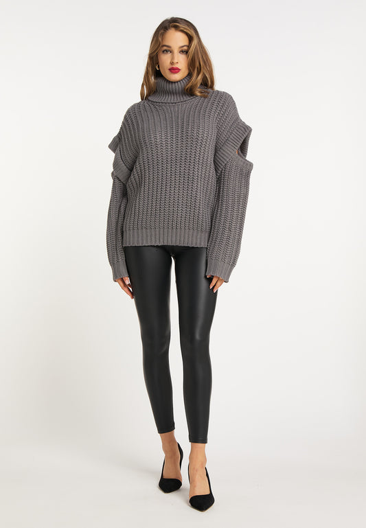 faina damski sweter dzianinowy