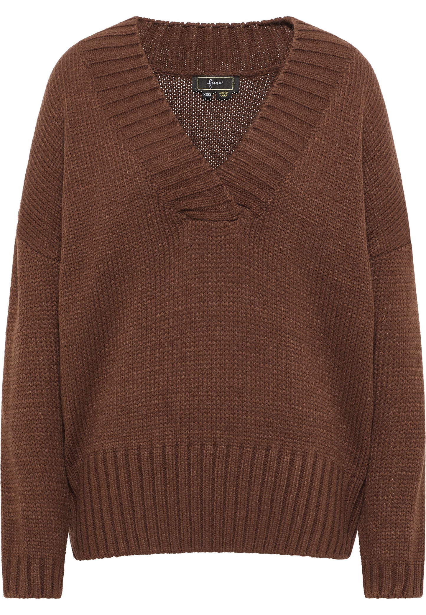 faina damski sweter dzianinowy
