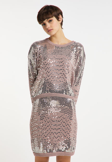 myMo at night Women's Knitted Sweater