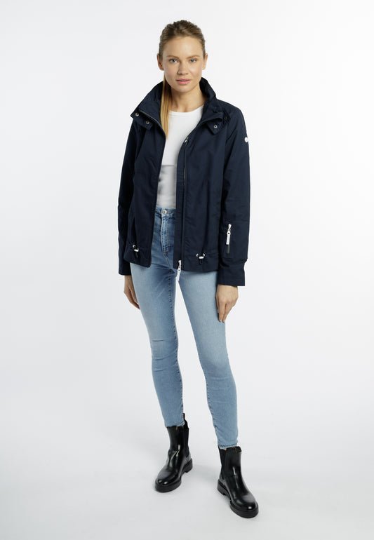 DreiMaster Maritim women's transition jacket made of cotton