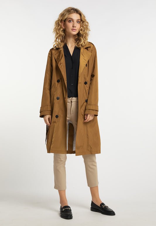 DreiMaster Klassik women's trench coat