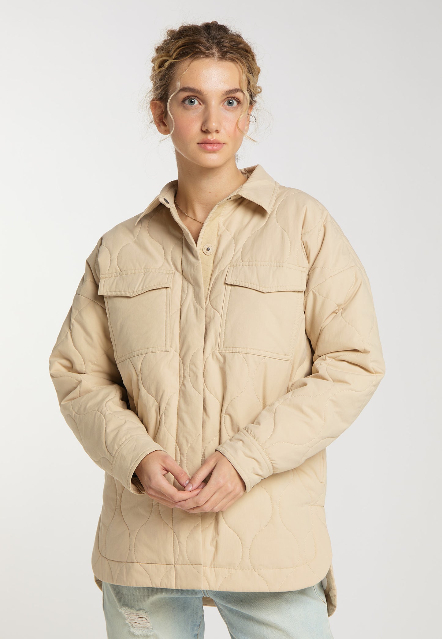 DreiMaster Vintage women's cotton overshirt