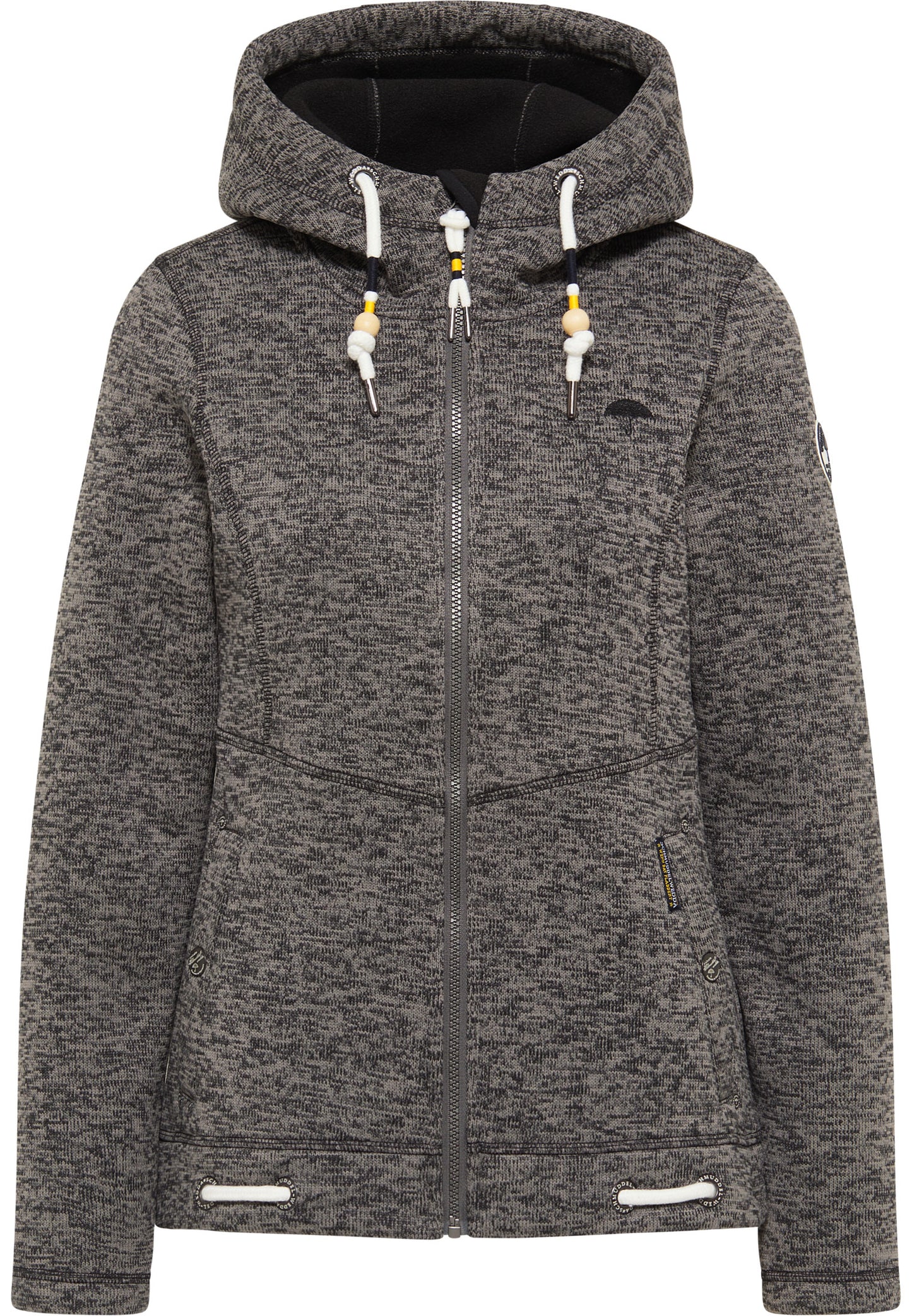 Schmuddelwedda women's knitted fleece jacket