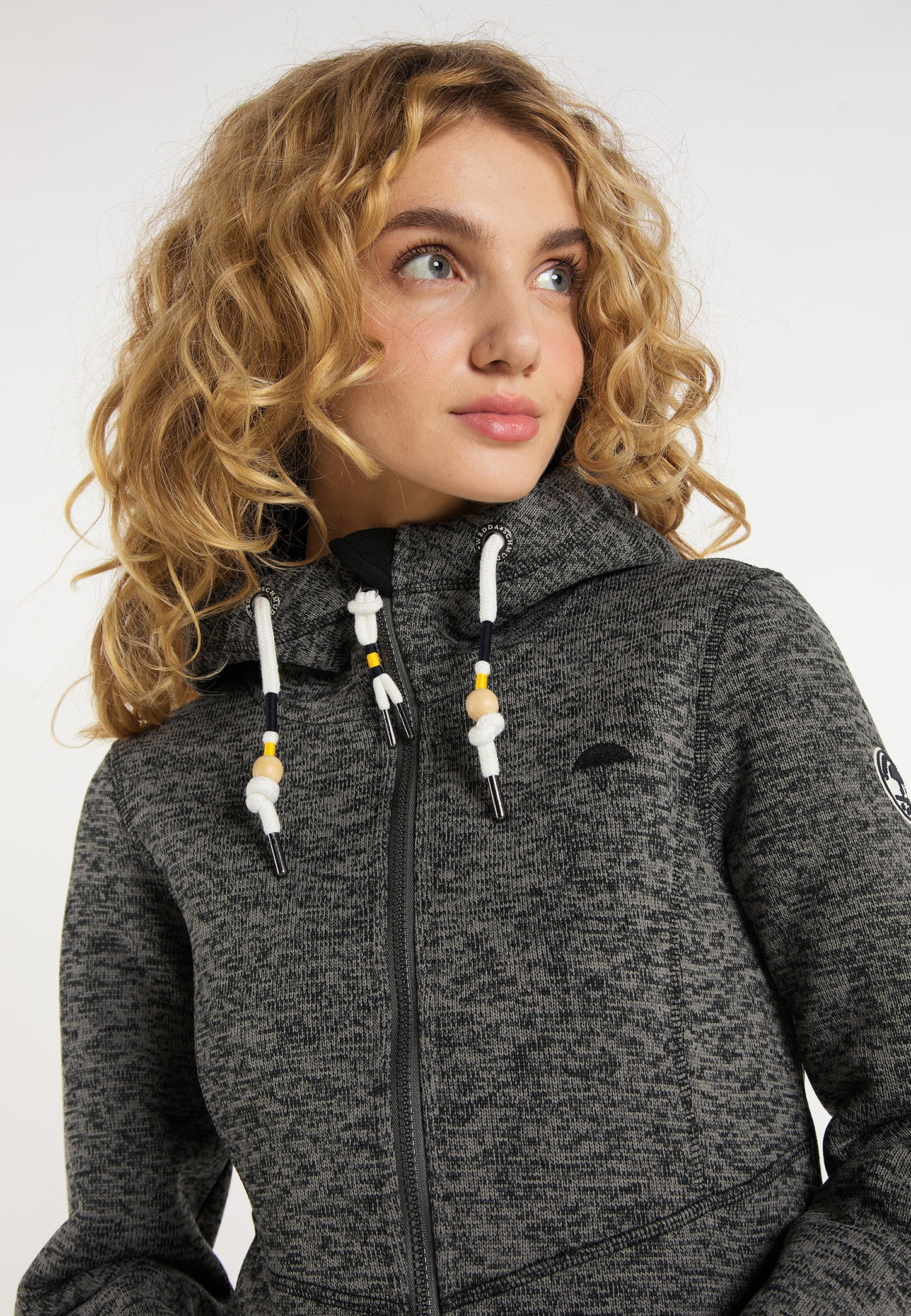Schmuddelwedda women's knitted fleece jacket