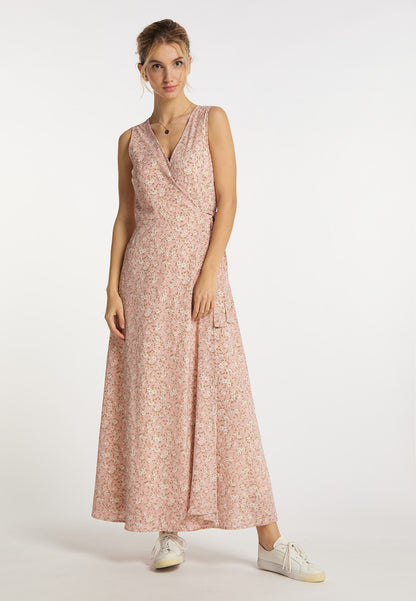 DreiMaster Vintage women's maxi dress with all-over print