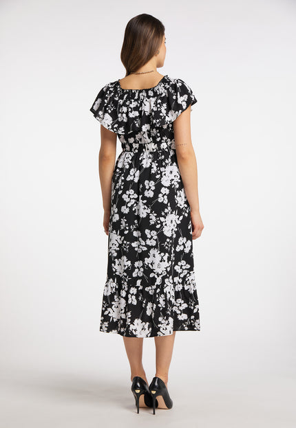 faina Women's Midi Dress With All-Over Print