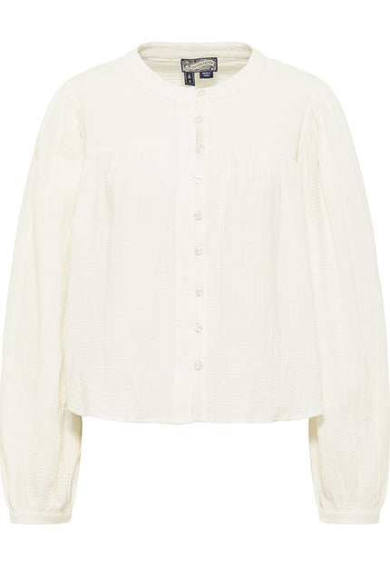 DreiMaster Vintage Women's Cotton Muslin Blouse